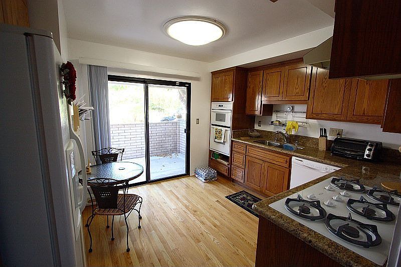 Kitchen with Granite counters
