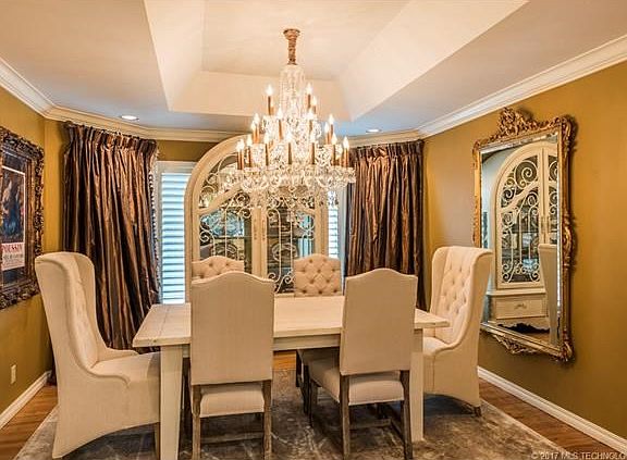 Formal Dining located Just off of the Kitchen