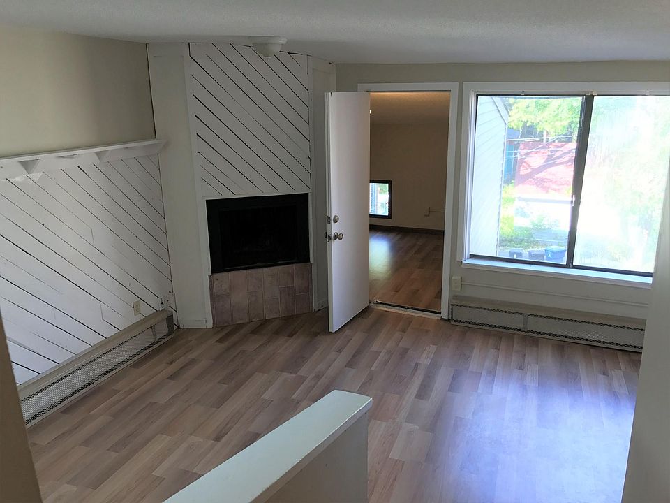 Expansive living room space.