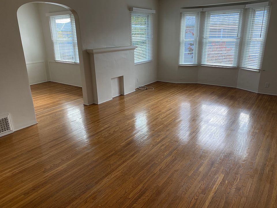 Living room and dining room