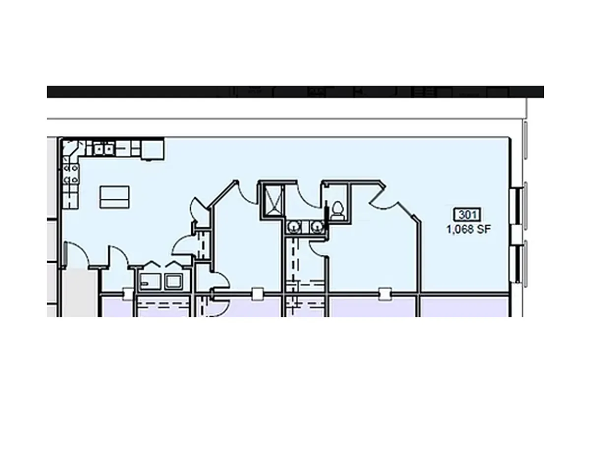 Floor plan 301