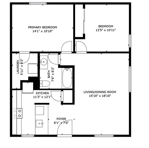 Floor plan B2