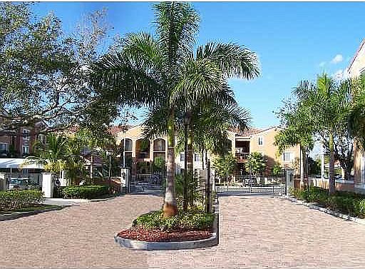 Gated entrance 
