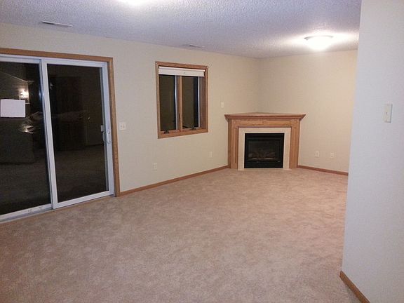Family room with walkout