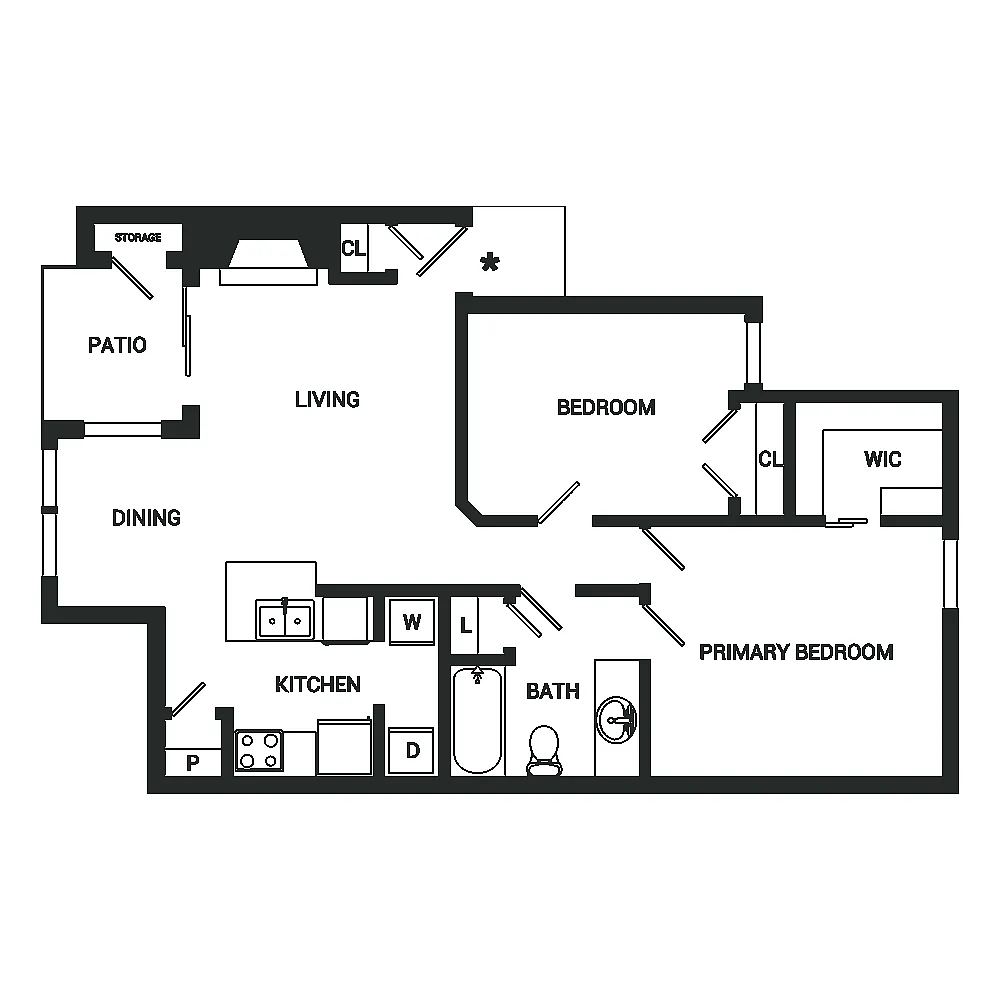 Floor plan Carter