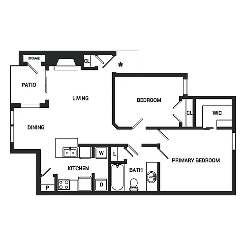 Floor plan Carter