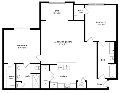 Floor plan POSITANO - SOLARIUM