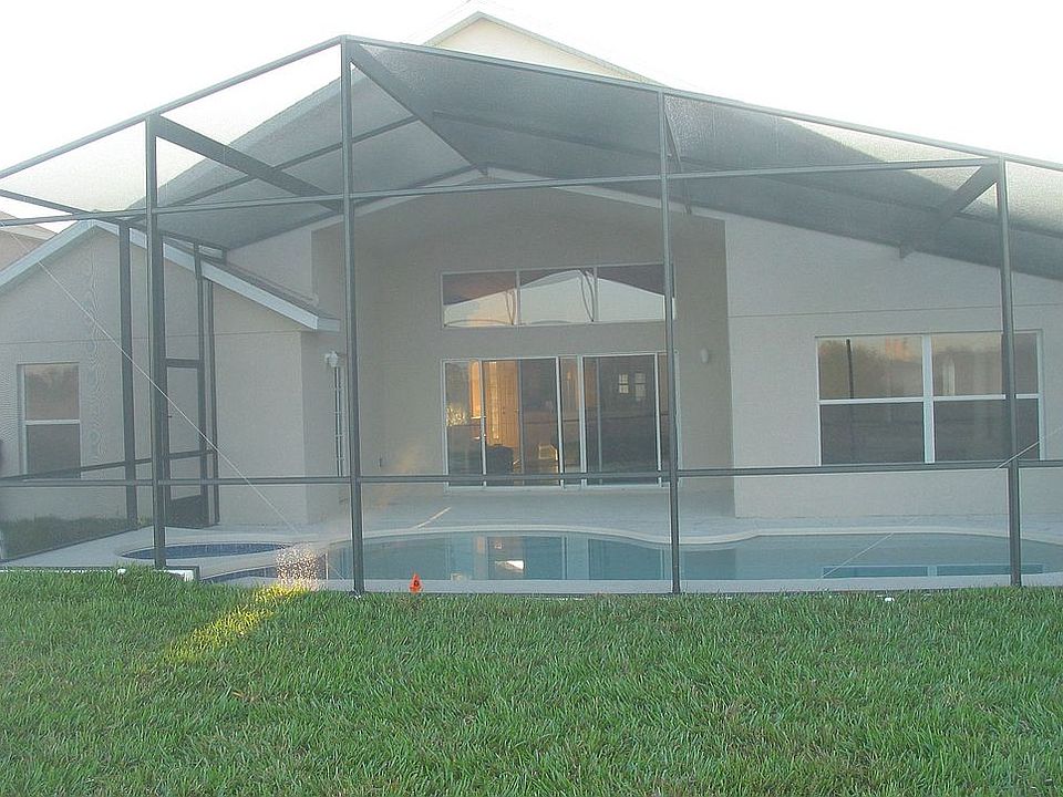 Back of house   Pool w/Spa