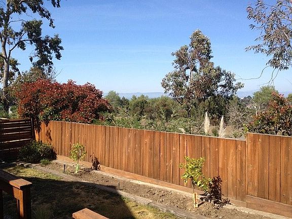 Great view from the yard