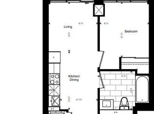 60 Princess St #830, Toronto, ON M5A 2C7