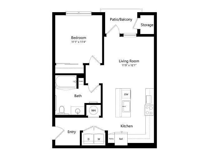 Floor plan AFA1