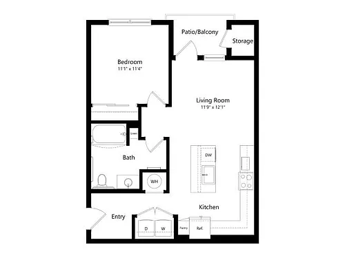 Floor plan AFA1