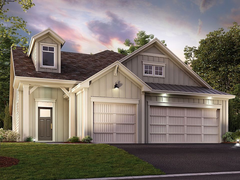 Magnolia 3-Car Elevation C