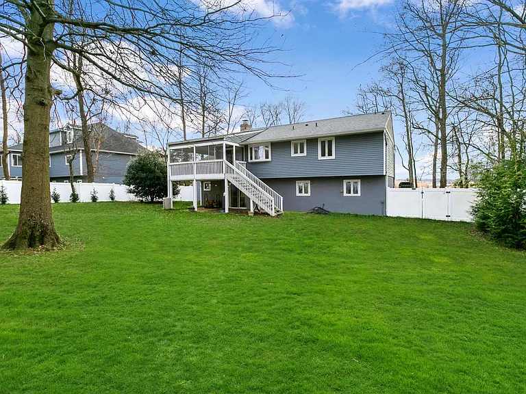 Easy access from the walk-out lower level or from the porch!