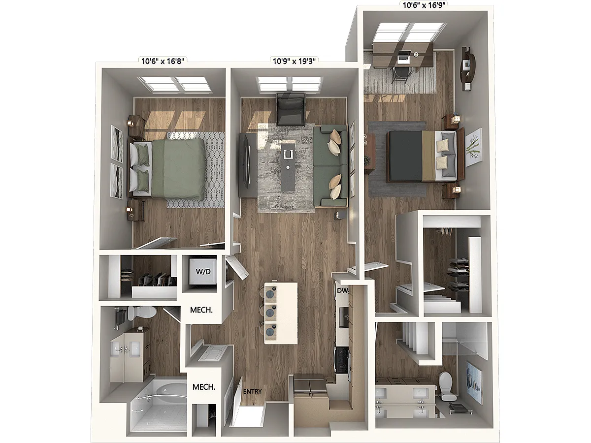 Floor plan BA3a