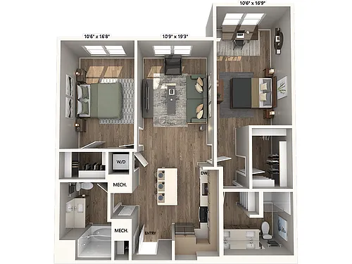 Floor plan BA3a