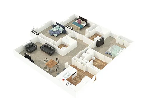Floor plan 3X3