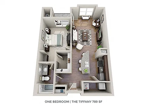 Floor plan The Tiffany D