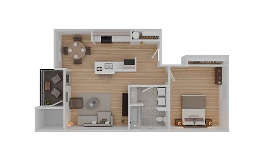Floor plan Creek (West)
