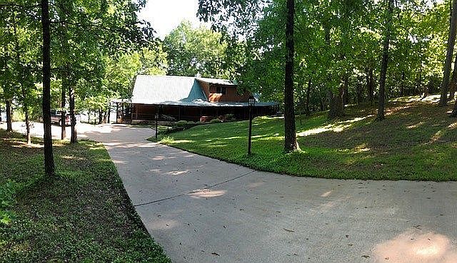 View of Cabin from Driveway