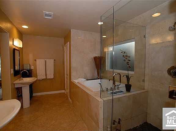 Designer Master Bathroom
