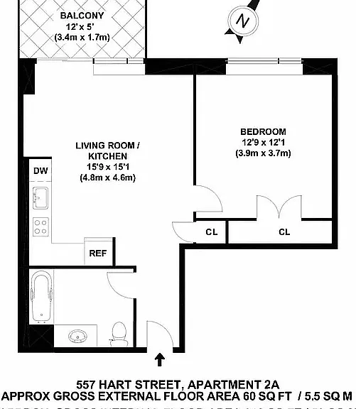 557 Hart St #2A — Photo 2