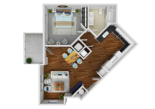 Floor plan A1A