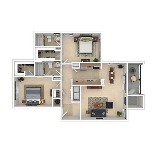 Floor plan Castille