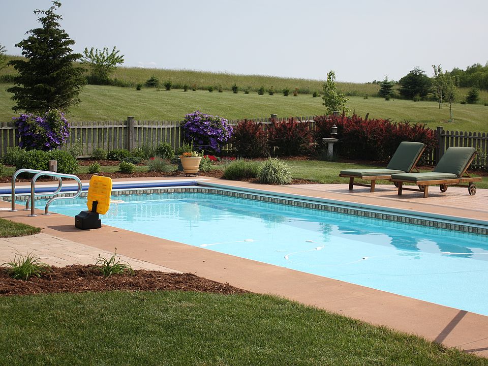 The sports pool is fun