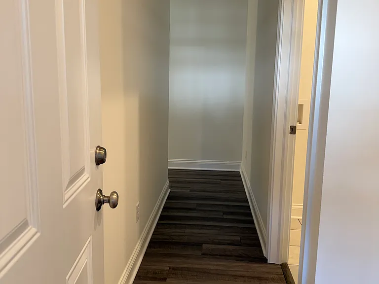 entrance through garage