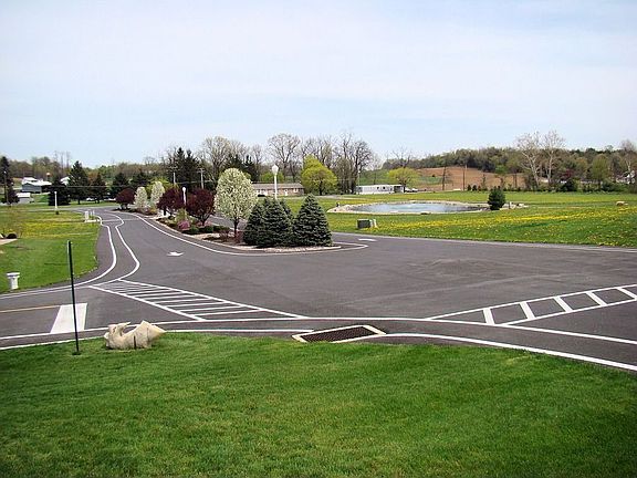View from front