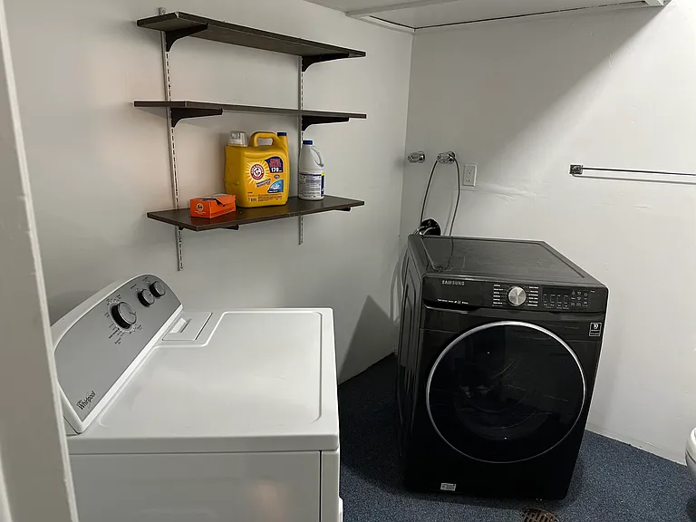 Laundry area