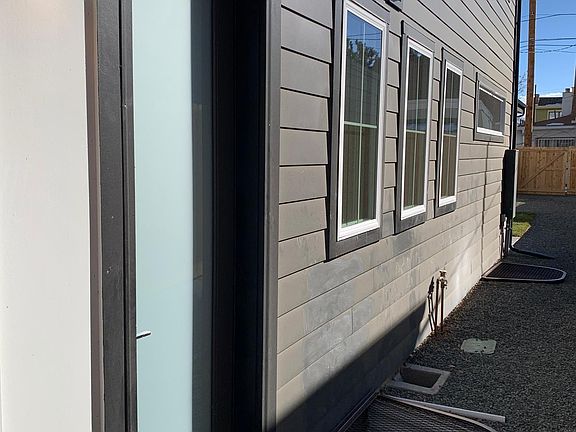 Private side entrance