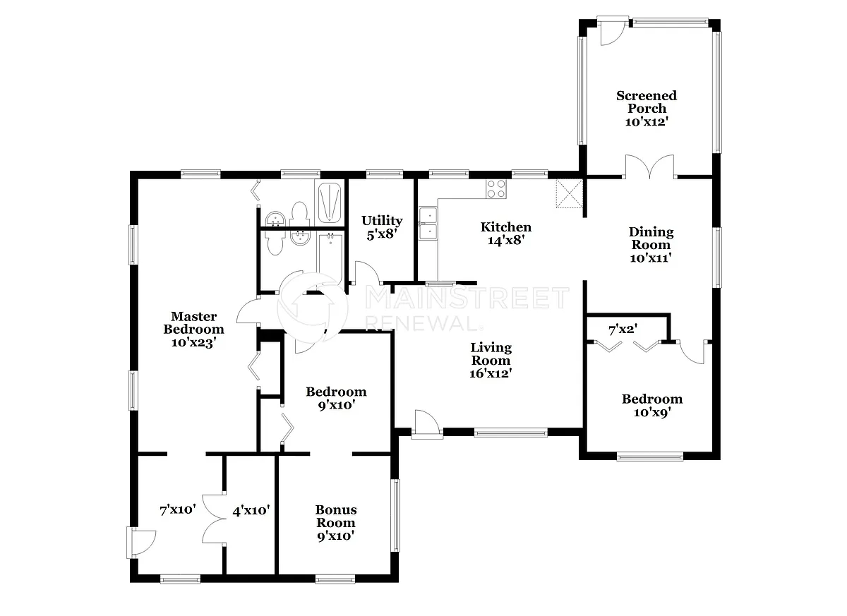 Floor Plan - 510 Georgia Ave