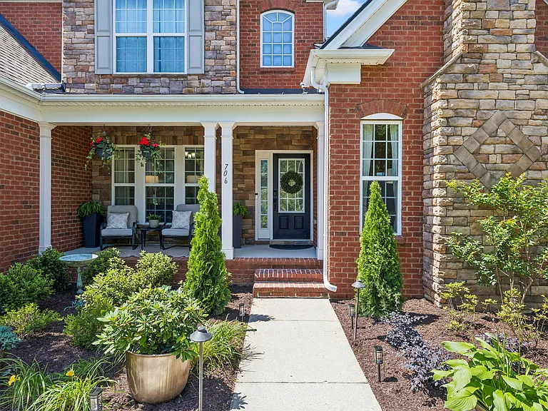 From the professionally manicured lawn to the exceptional lower-level living spaces, every detail of this former model home has been thoughtfully designed.