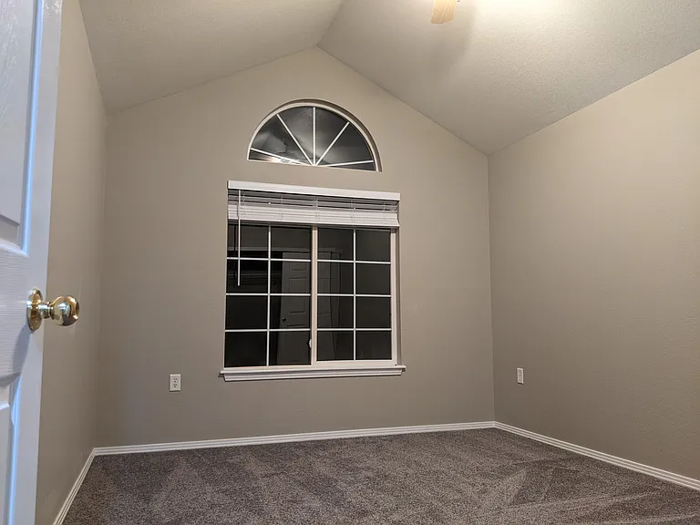 Bedroom 2 - vaulted ceiling and closet