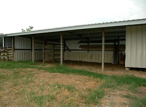 horse stables (gates added)