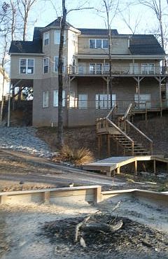 View from beach.