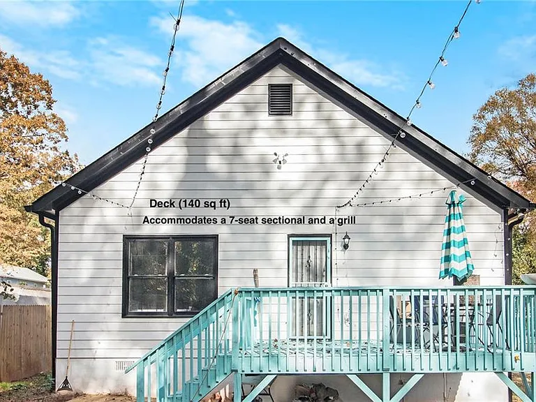 Shared Space - Backyard deck
