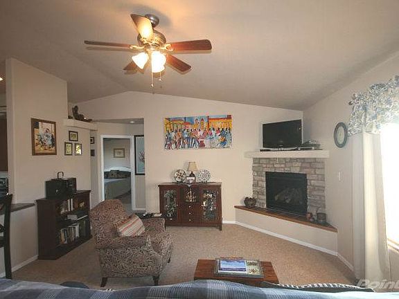 Living Room With As Fireplace