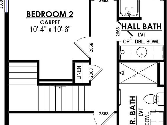 The Mitchell Second Floor