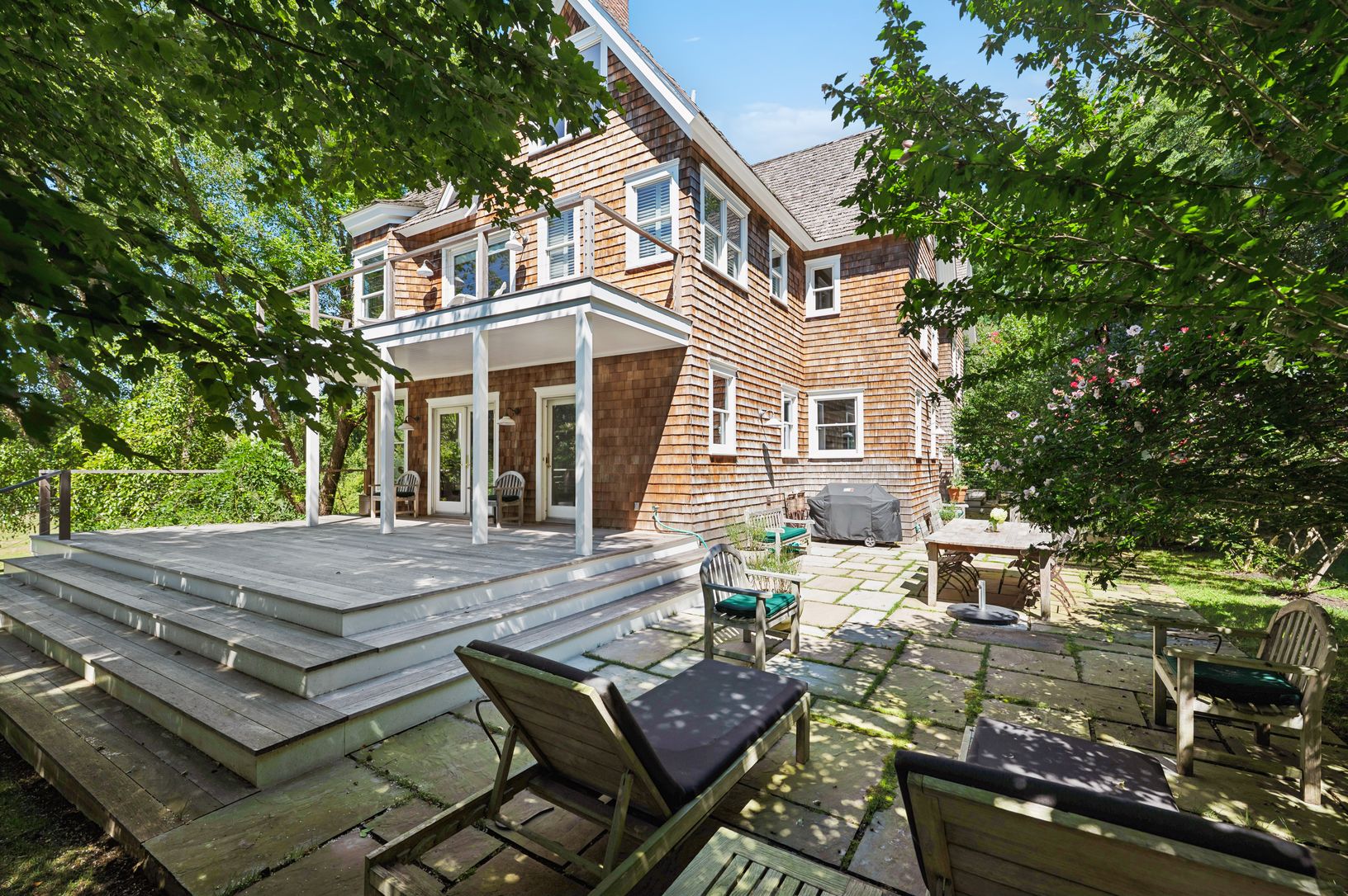  Vast decking extends the living space