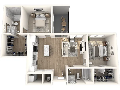 Floor plan B3