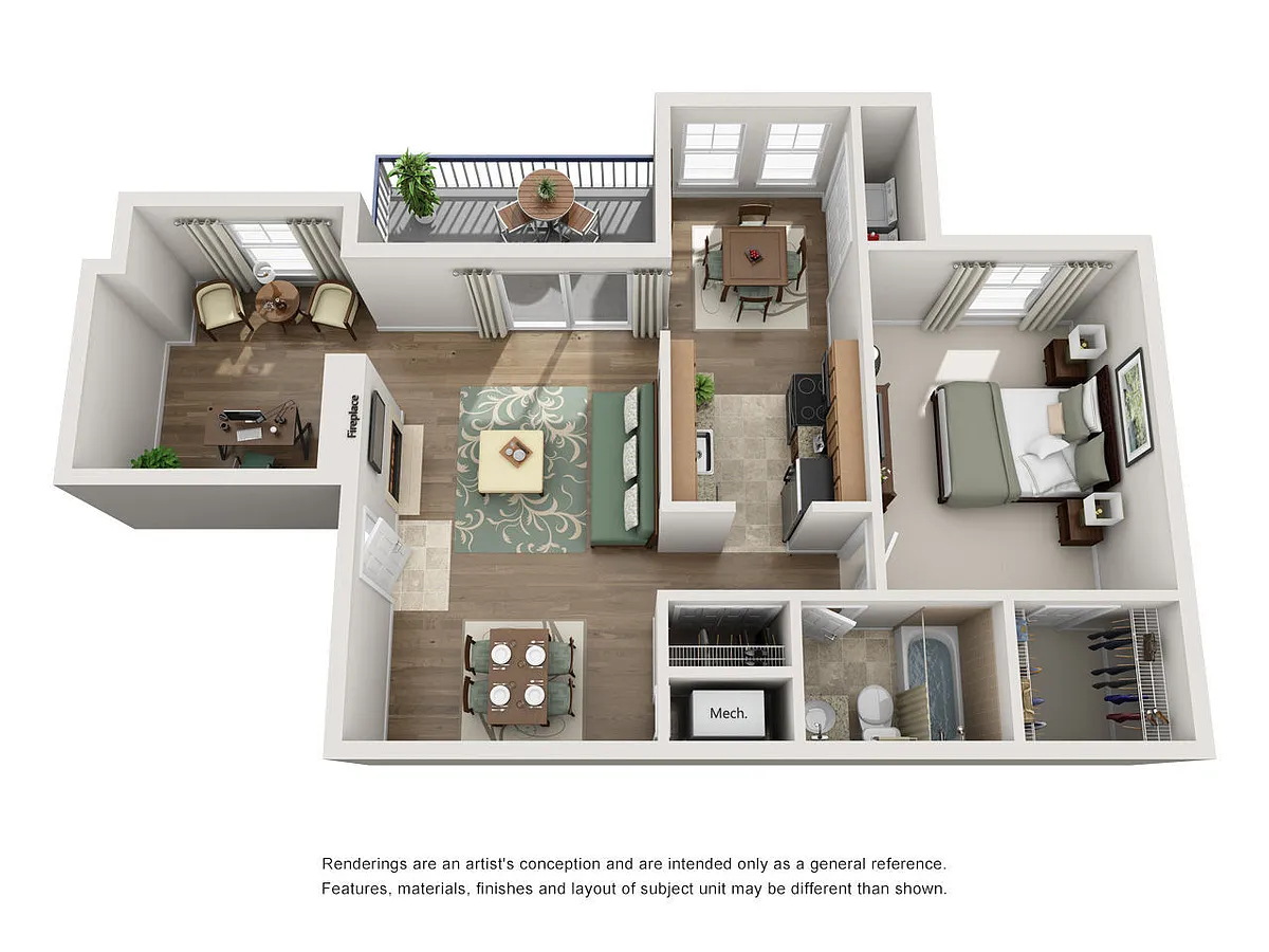 Floor plan Clipper