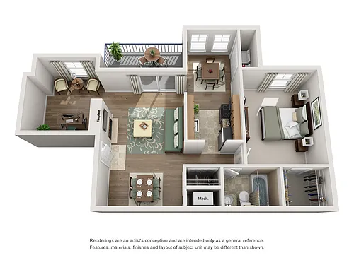Floor plan Clipper