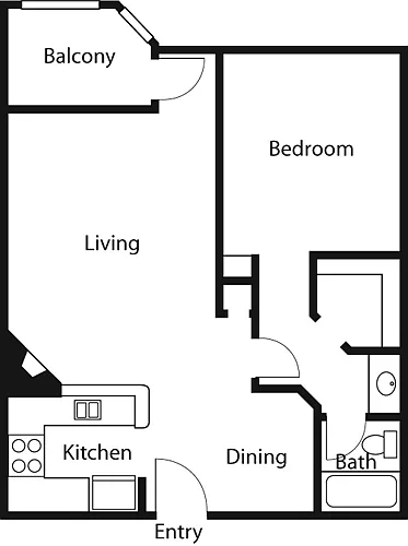 Floor plan The Garbo