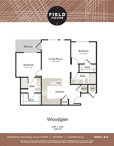 Floor plan Woodglen