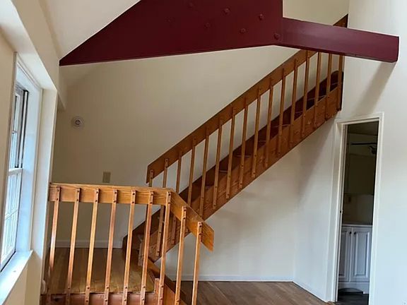 Staircase to the loft bedroom