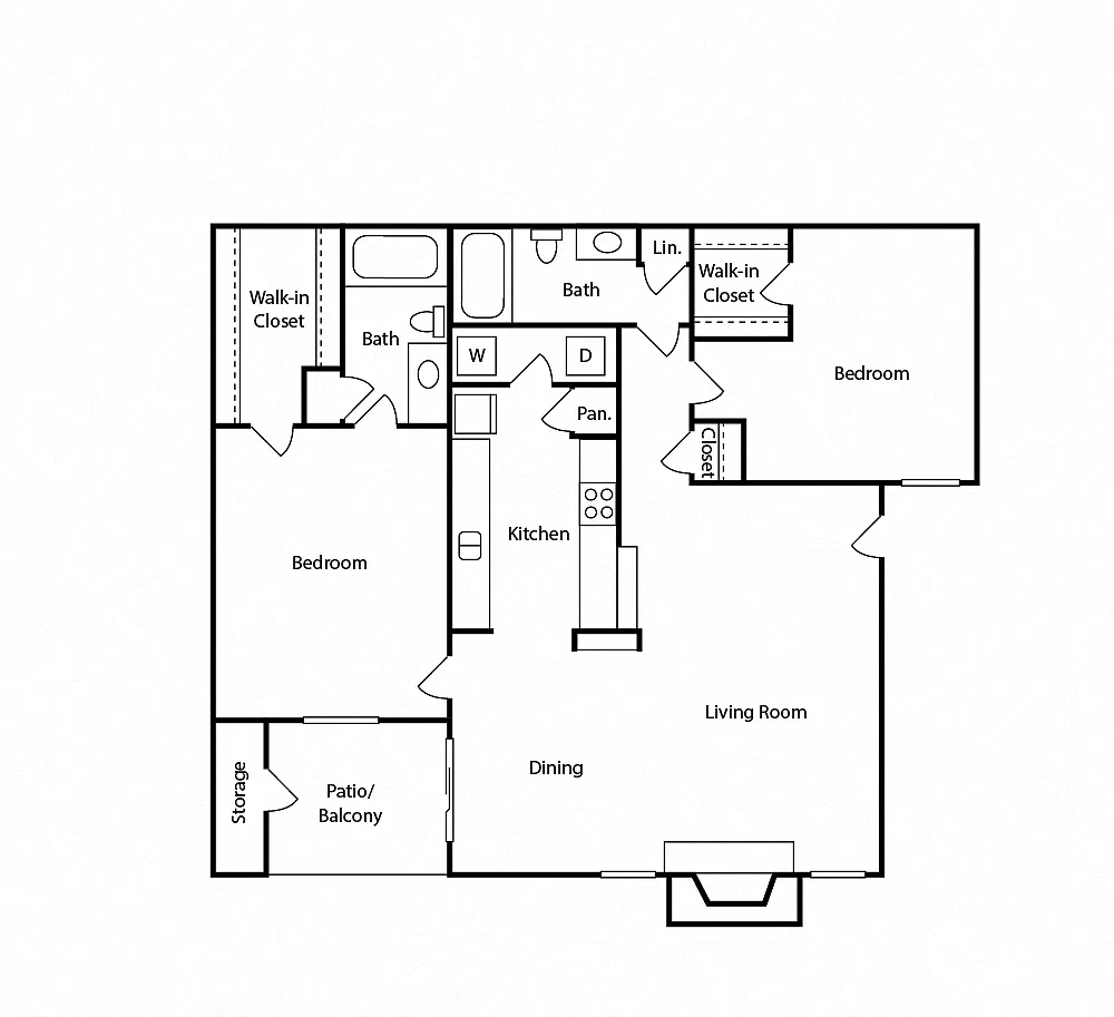 Floor plan B3