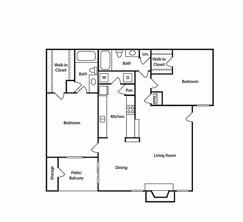 Floor plan B3